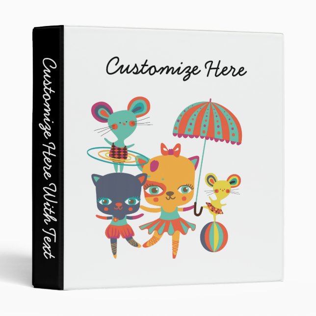 Circus Cuties Binder (Front/Spine)