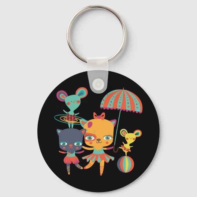 Circus Cuties Keychain (Front)