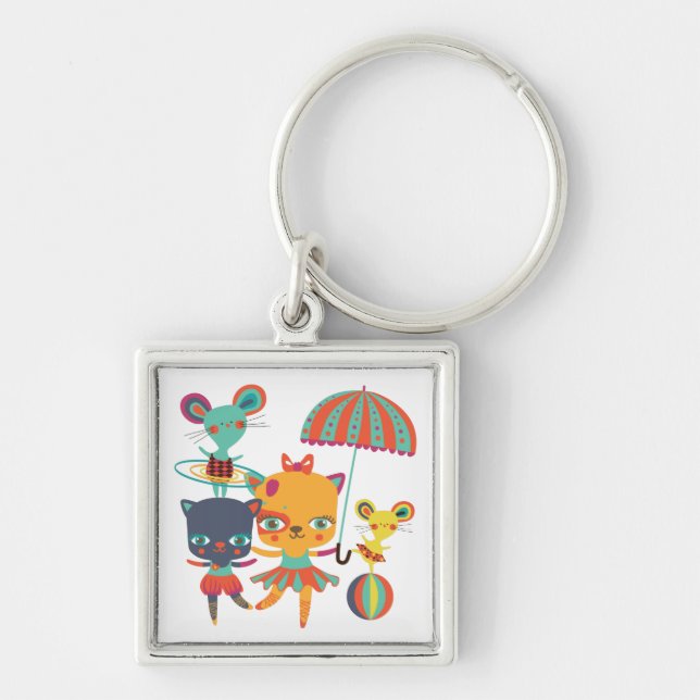Circus Cuties Keychain (Front)