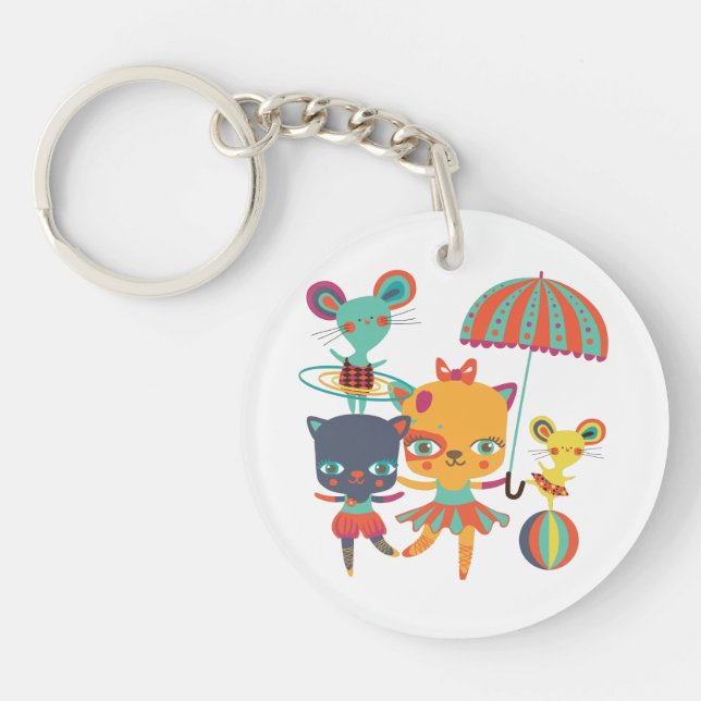 Circus Cuties Keychain (Front)