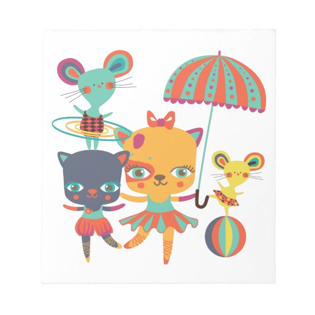 Circus Cuties Notepad (Front)