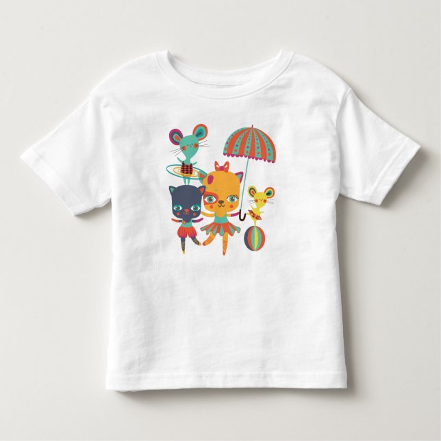 Circus Cuties Toddler T-shirt (Front)