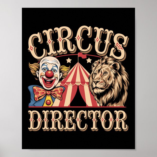 Circus Director  Poster (Front)