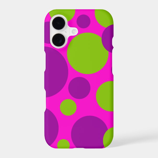 Circus Dots Case-Mate iPhone Case (Back)