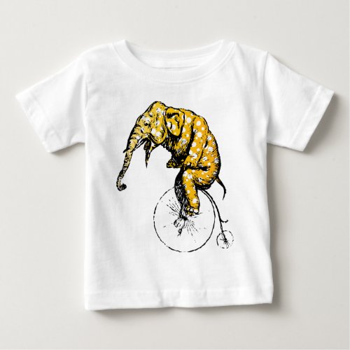 Circus Elephant Gifts Baby T_Shirt