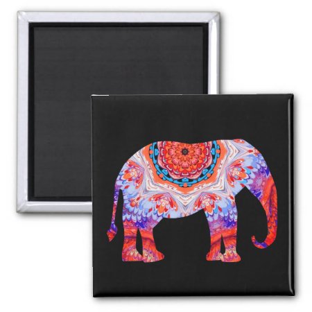 Circus Elephant Magnet