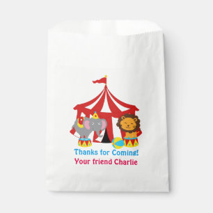 Circus Favor or Party  Bags