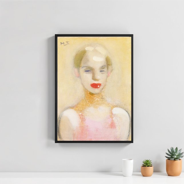Circus girl, Helene Schjerfbeck Poster (Creator Uploaded)