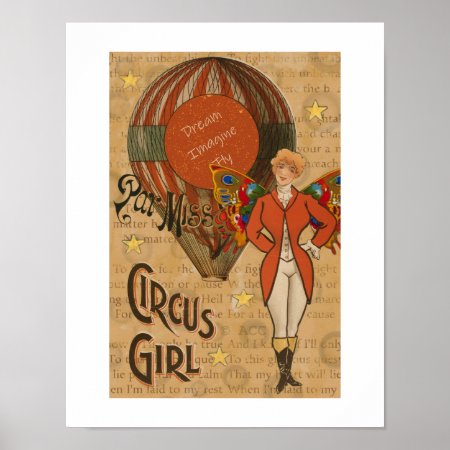 Circus Girl Poster