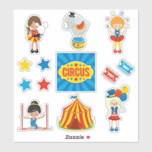 Circus Girls Sticker