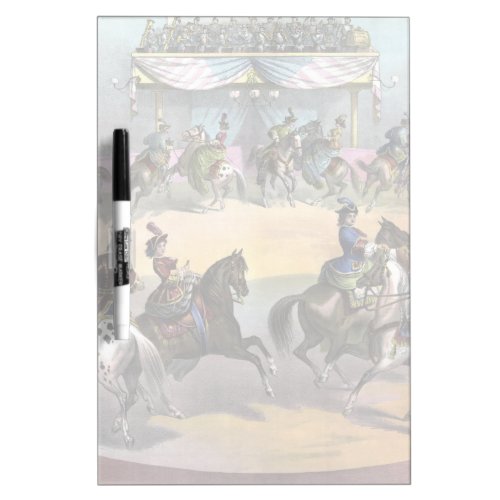 Circus Grand Finale Circa 1872 Dry Erase Board