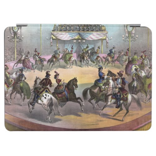 Circus Grand Finale Circa 1872 iPad Air Cover