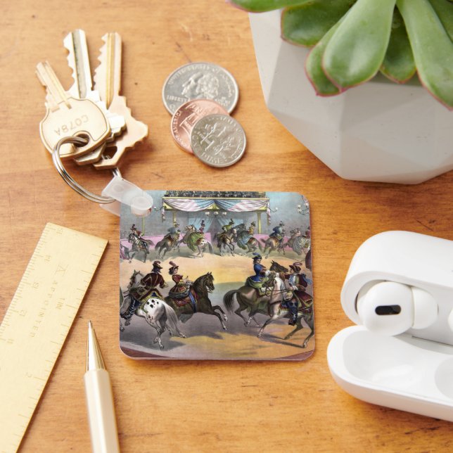 Circus Grand Finale, Circa 1872. Keychain (Desk)