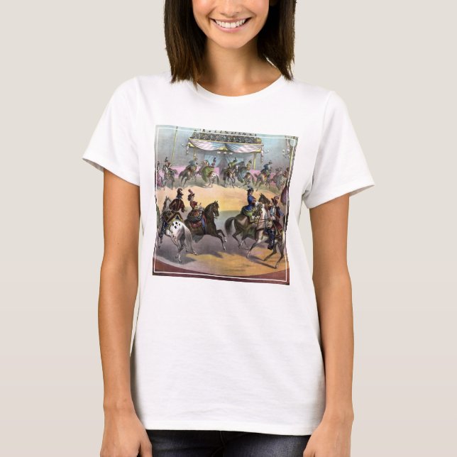 Circus Grand Finale, Circa 1872. T-Shirt (Front)