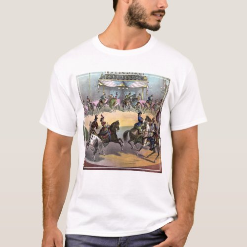 Circus Grand Finale Circa 1872 T_Shirt