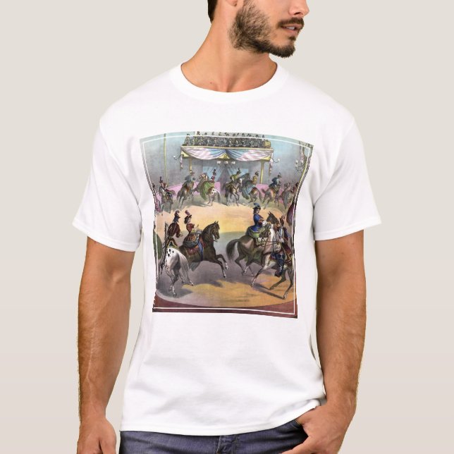 Circus Grand Finale, Circa 1872. T-Shirt (Front)