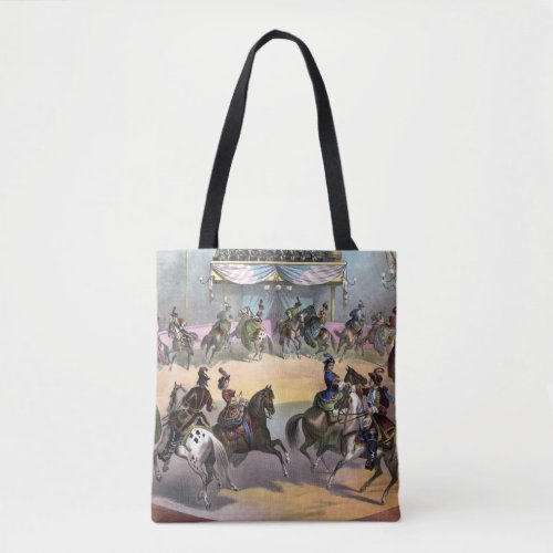 Circus Grand Finale Circa 1872 Tote Bag