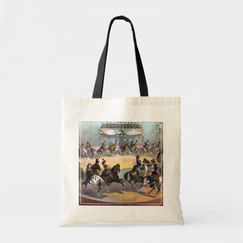 Circus Grand Finale Circa 1872 Tote Bag