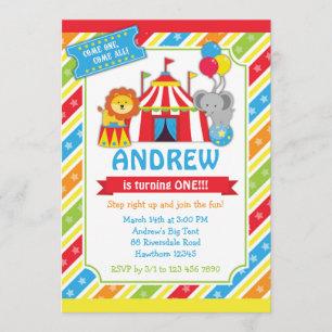 Circus Invitation / Carnival Invitation