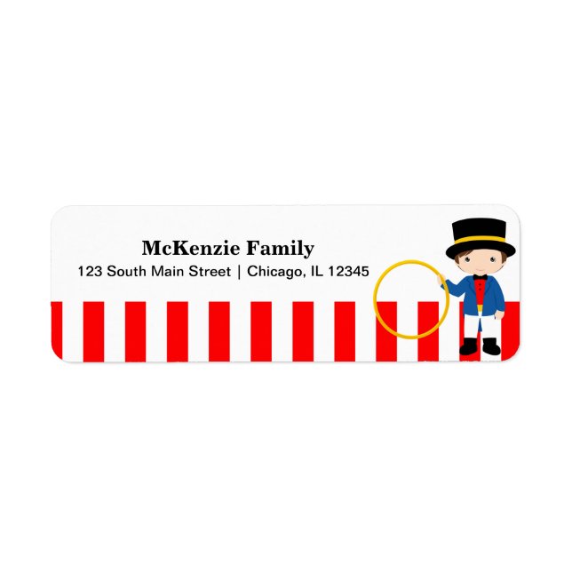 Circus Label (Front)