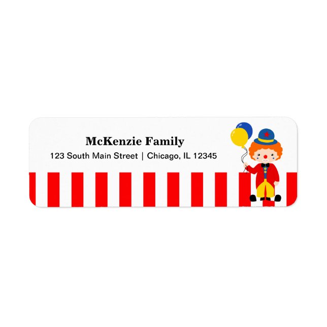 Circus Label (Front)