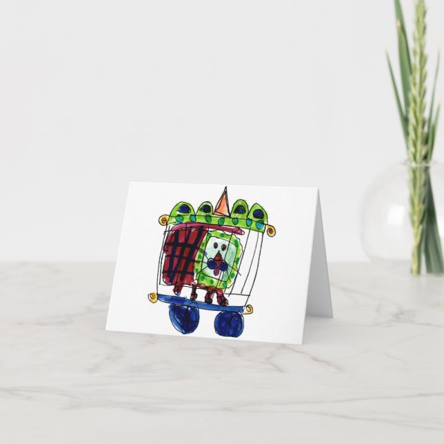 Circus Lion • Daneille Brito, Age 6 Card (Front)