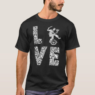 Circus Love Unicycle Show Balancing Leopard Circus T-Shirt