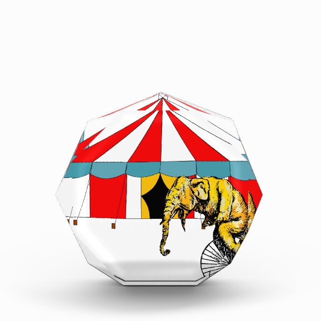Circus Memorabilia In Memory of Circus Elephants Award (Front)