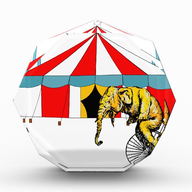 Circus Memorabilia In Memory of Circus Elephants Award (Front)