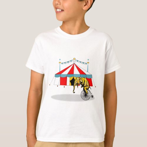 Circus Memorabilia In Memory of Circus Elephants T_Shirt