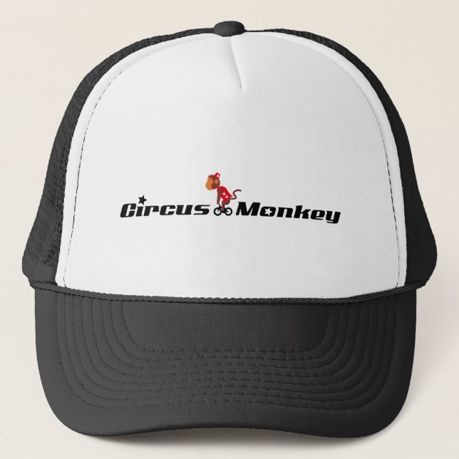 Circus Monkey Trucker Hat (Front)