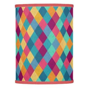 Circus Multicolor Rhombuses Lamp Shade