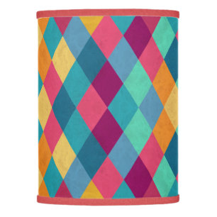 Circus Multicolor Rhombuses Lamp Shade