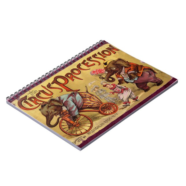 Circus Notebook (Left Side)