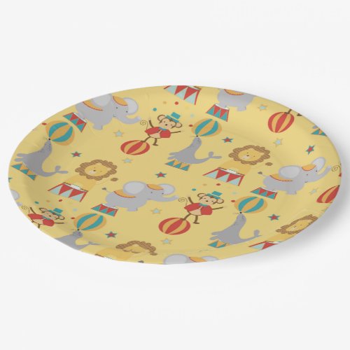 Circus Paper Plates