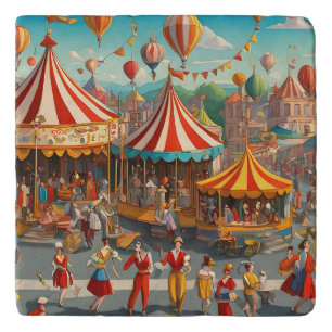 Circus Parade Trivet