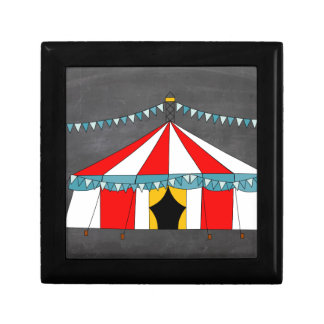 Circus Party and Tent Gifts Jewelry Box