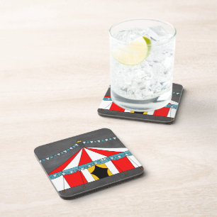 Circus Party Gifts Beverage Coaster