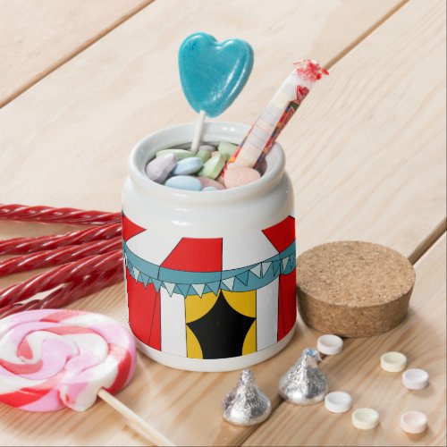 Circus Party Gifts Candy Jar