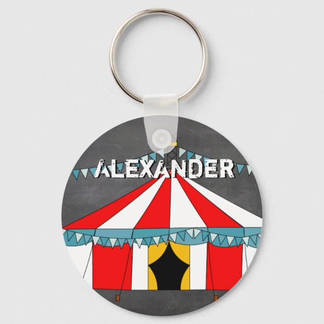 Circus Party Gifts Keychain (Front)