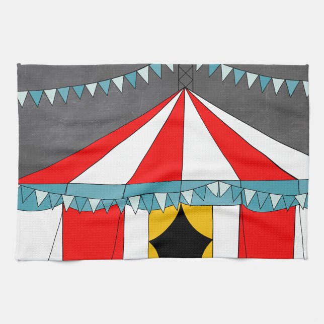 Circus Party Gifts Towel (Horizontal)