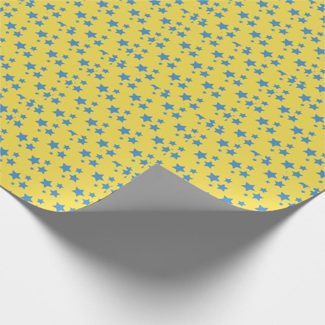 Circus Party Stars Modern design Wrapping Paper (Corner)