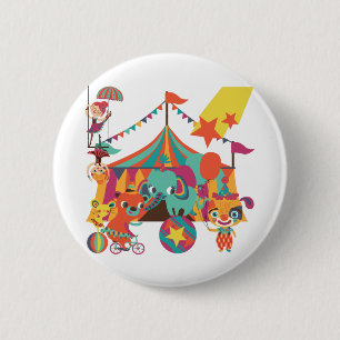Circus Performers Button
