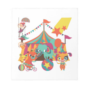 Circus Performers Notepad