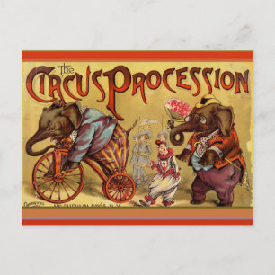 Circus Postcard