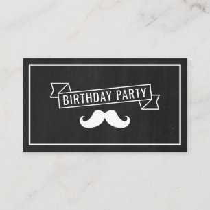 Circus Poster, Kid's Birthday Party Ticket Enclosure Card