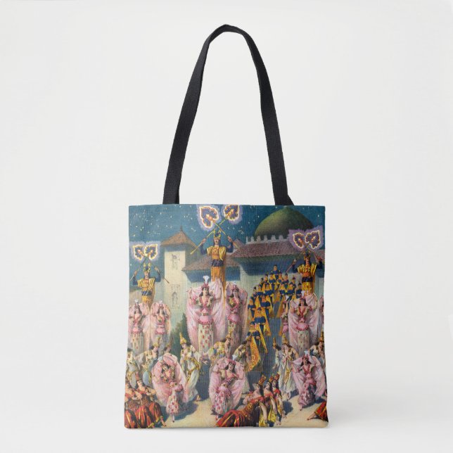 Circus Poster Of Dancers Before The Moorish King Tote Bag (Front)