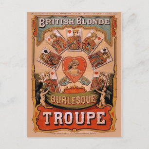 Circus Poster Postcard