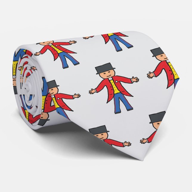 Circus Ringmaster Neck Tie (Rolled)
