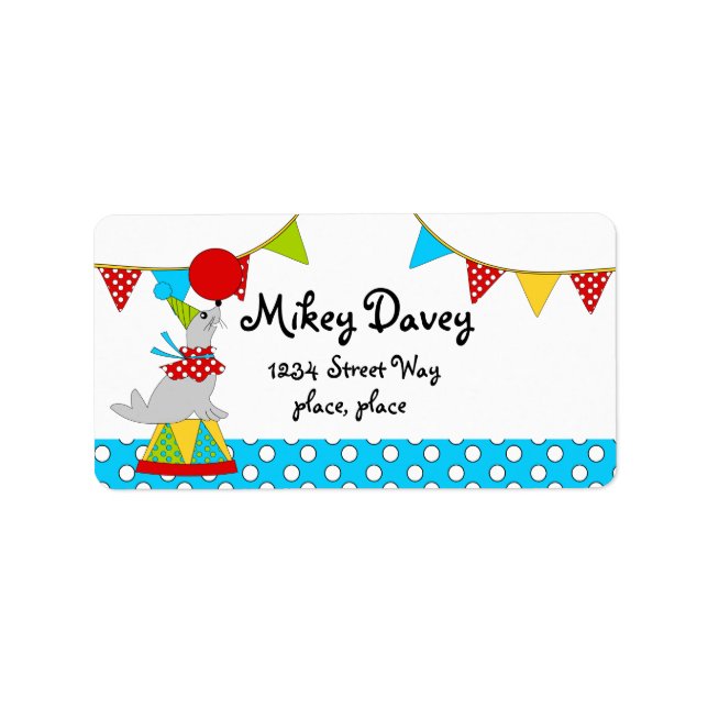 Circus Seal Label (Front)